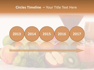 Grape Banana Detox PowerPoint Template