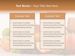 Grape Banana Detox PowerPoint Template