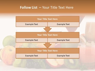 Grape Banana Detox PowerPoint Template