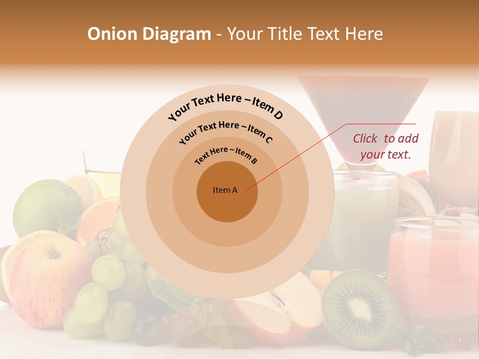 Grape Banana Detox PowerPoint Template