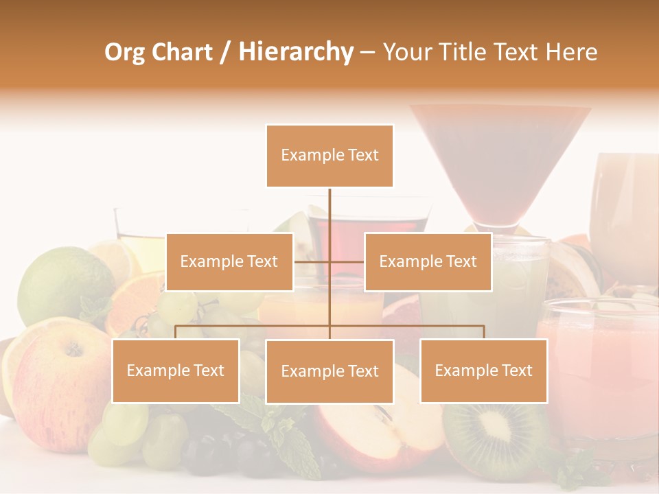 Grape Banana Detox PowerPoint Template