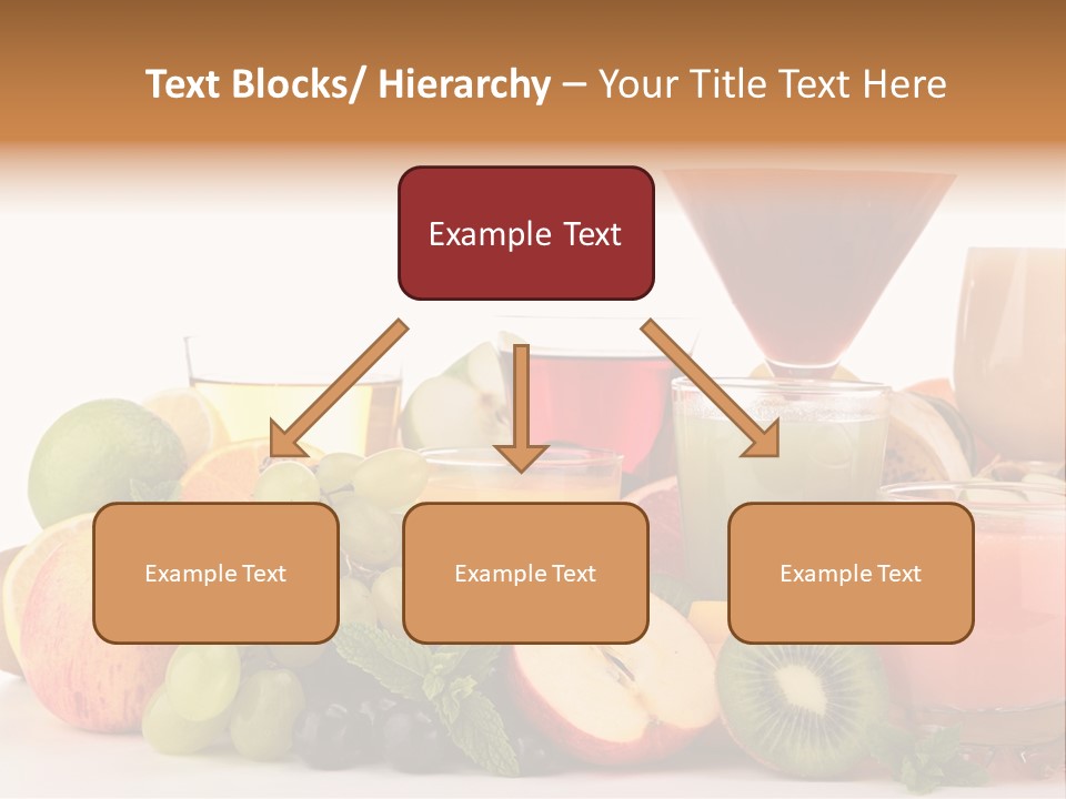 Grape Banana Detox PowerPoint Template