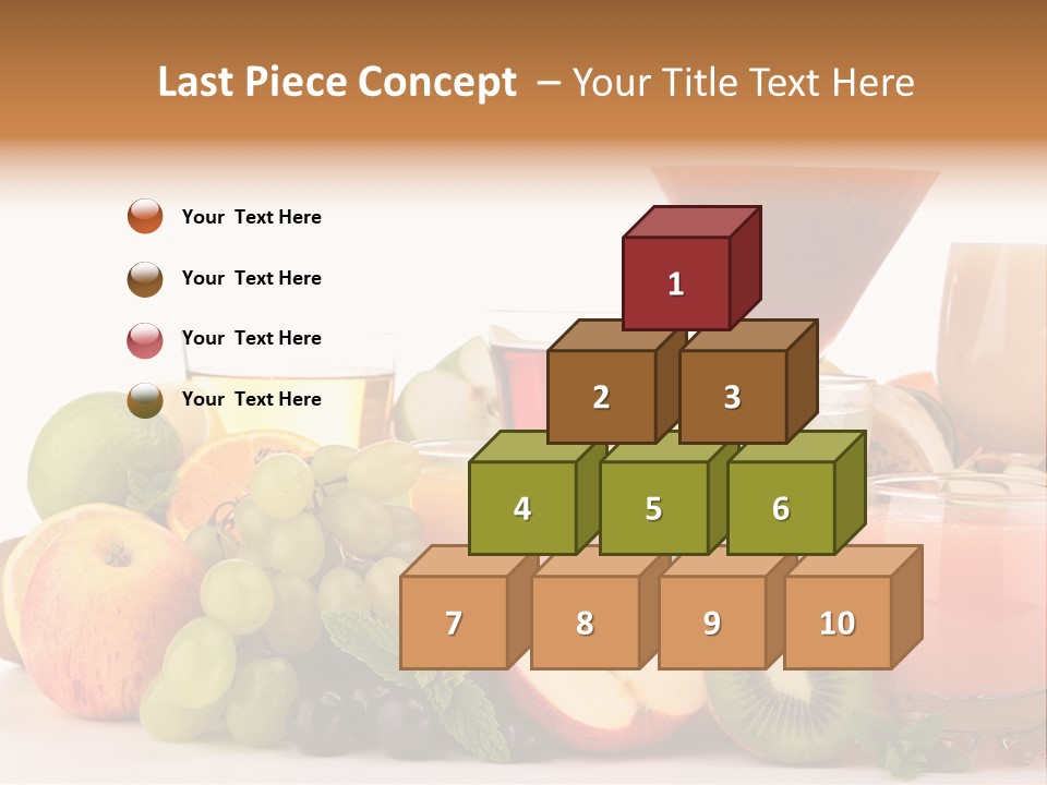 Grape Banana Detox PowerPoint Template