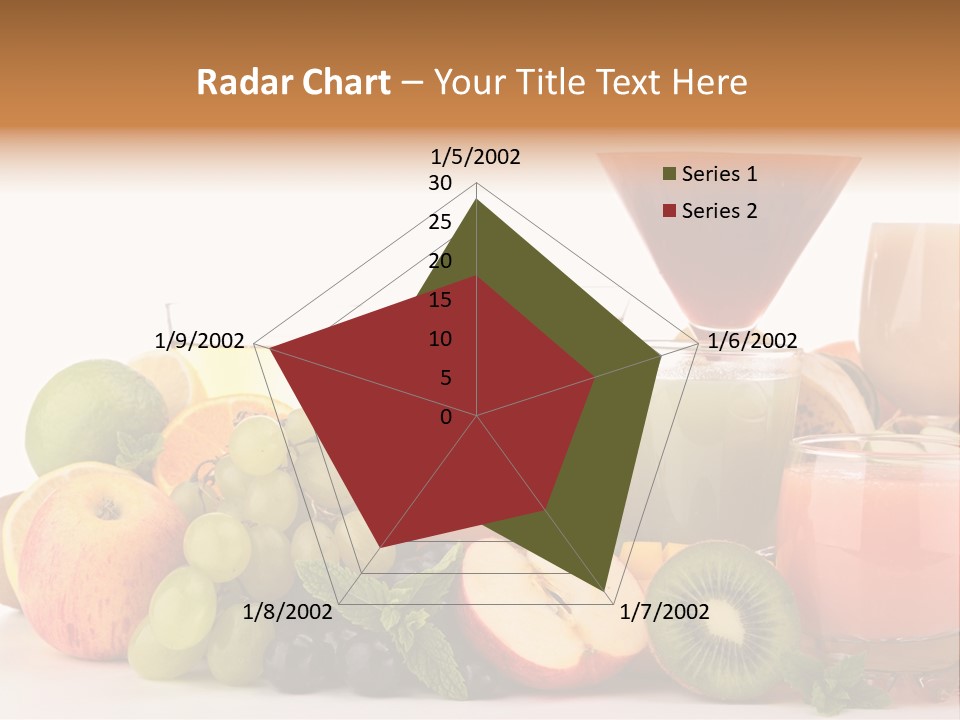 Grape Banana Detox PowerPoint Template