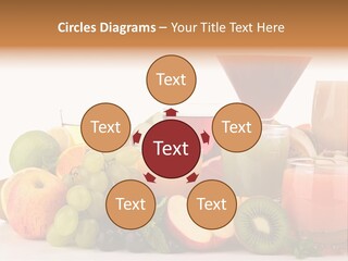 Grape Banana Detox PowerPoint Template