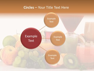 Grape Banana Detox PowerPoint Template