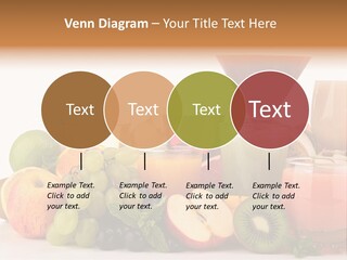 Grape Banana Detox PowerPoint Template