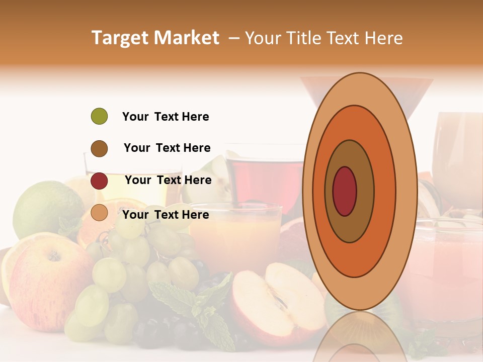 Grape Banana Detox PowerPoint Template