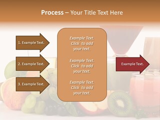 Grape Banana Detox PowerPoint Template