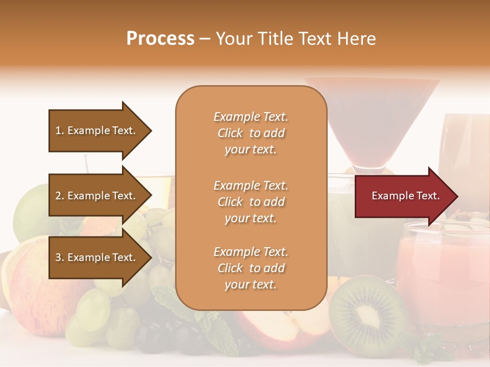 Grape Banana Detox PowerPoint Template