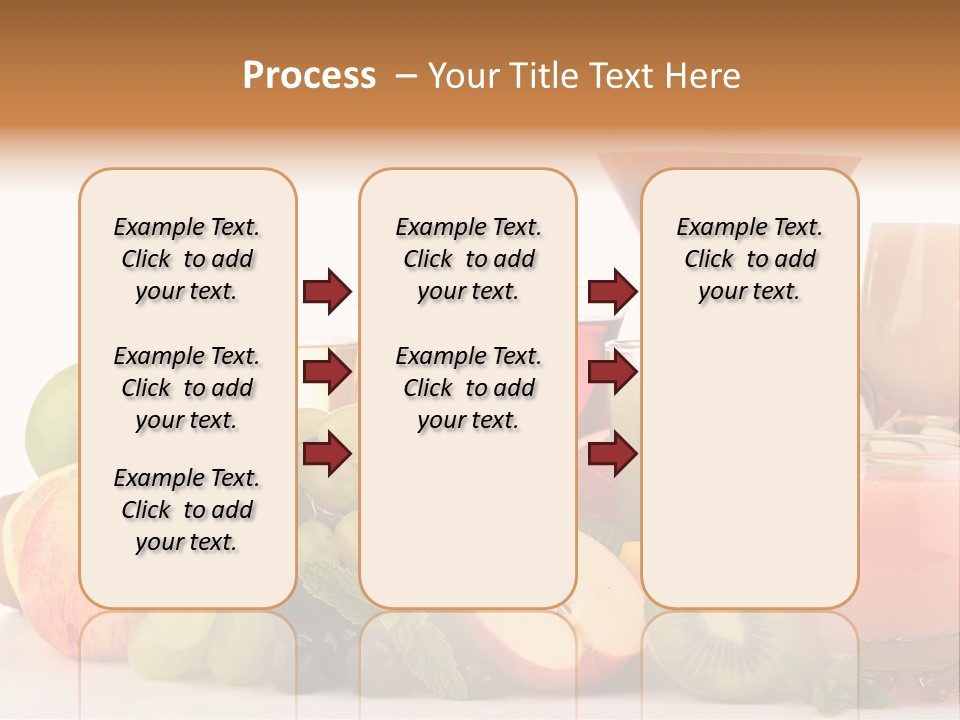 Grape Banana Detox PowerPoint Template