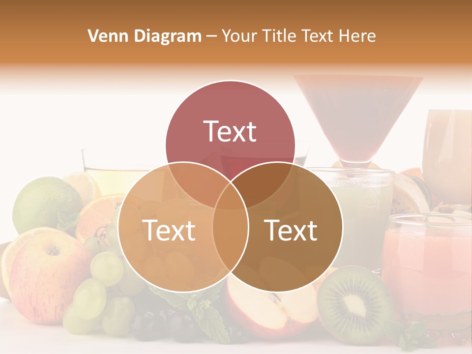 Grape Banana Detox PowerPoint Template