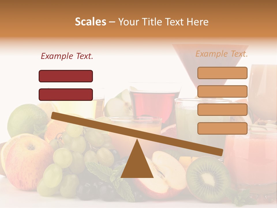 Grape Banana Detox PowerPoint Template