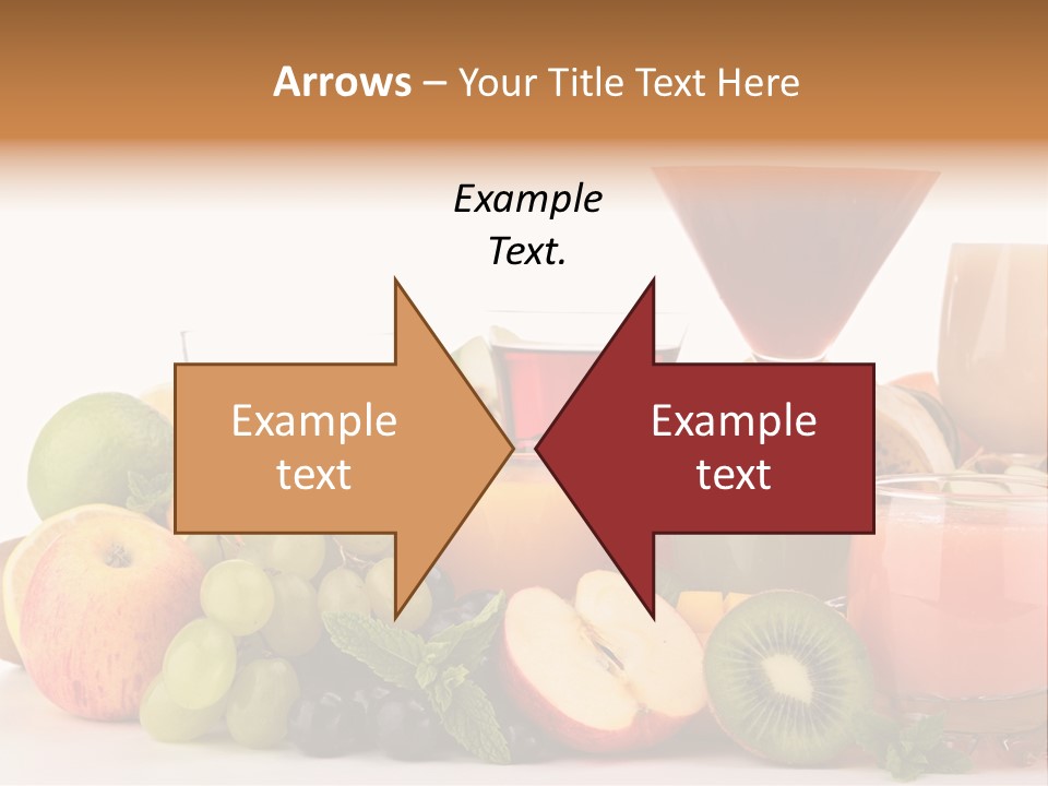 Grape Banana Detox PowerPoint Template