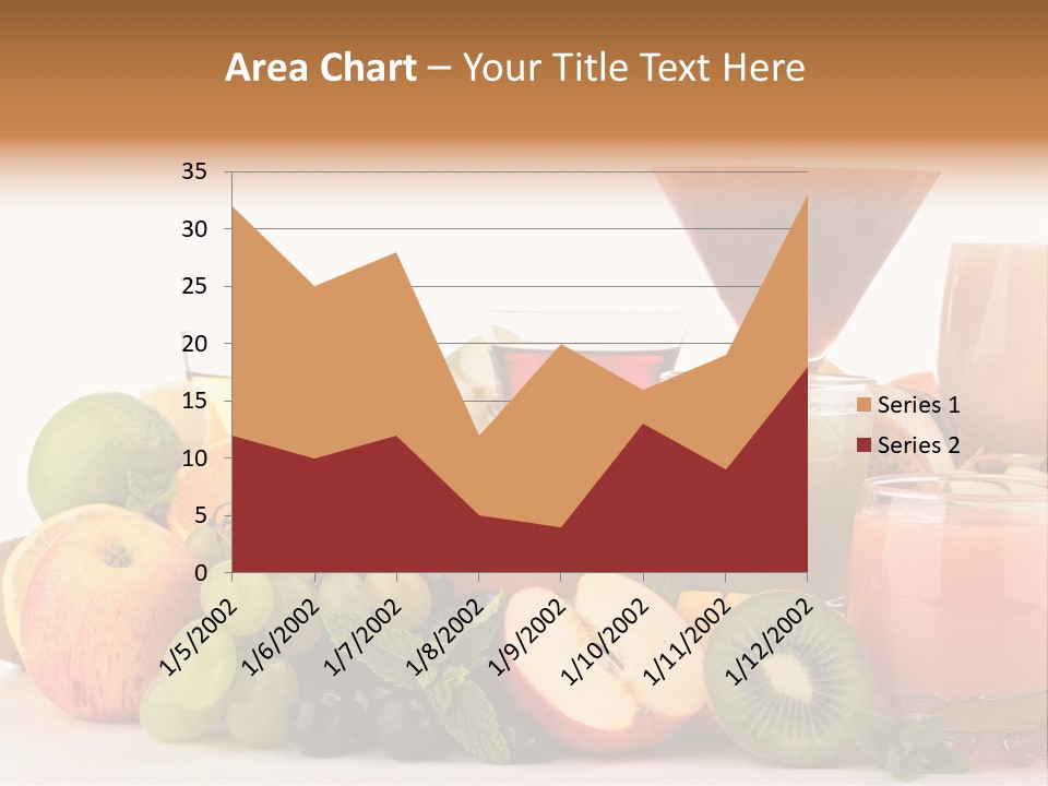 Grape Banana Detox PowerPoint Template
