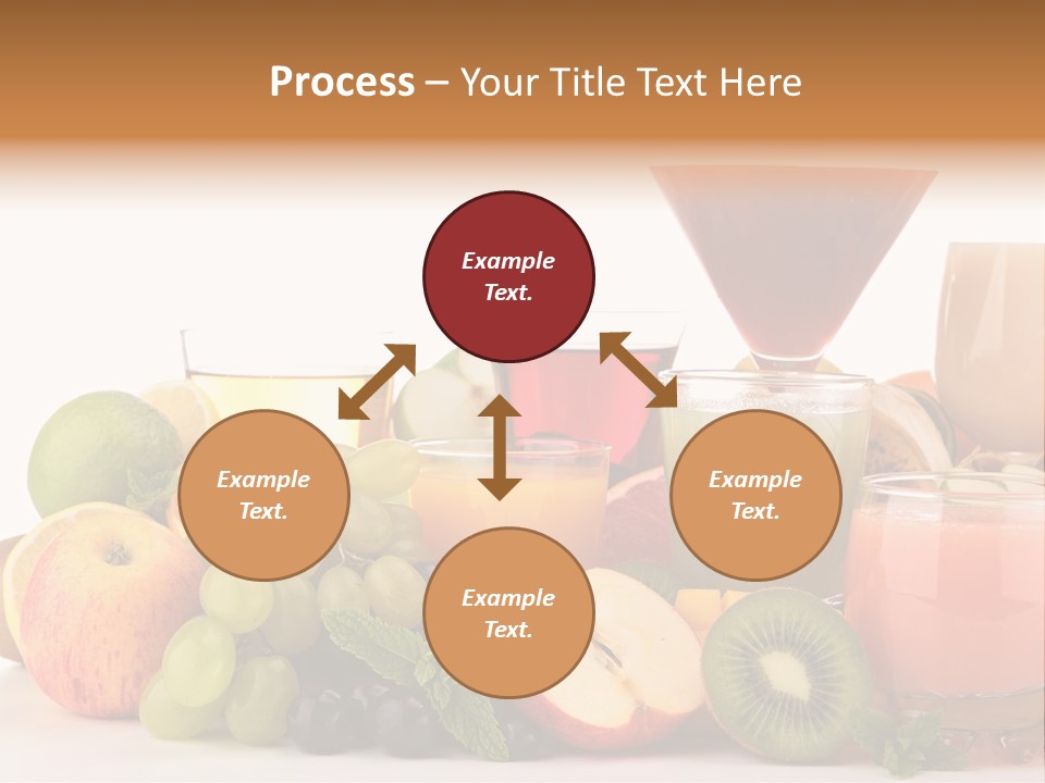Grape Banana Detox PowerPoint Template