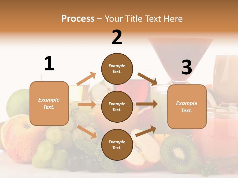 Grape Banana Detox PowerPoint Template