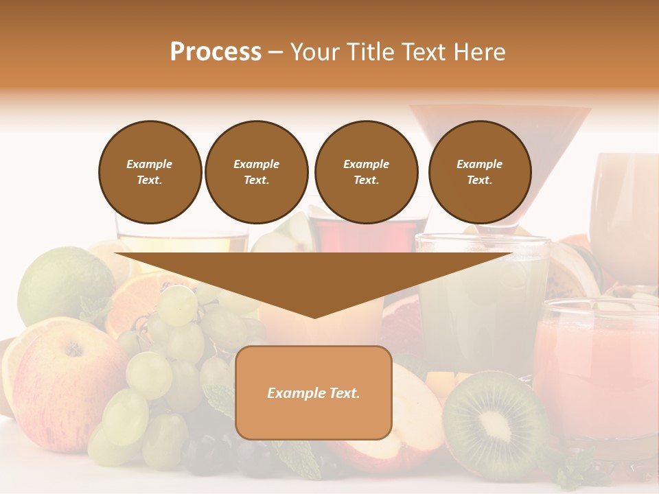 Grape Banana Detox PowerPoint Template