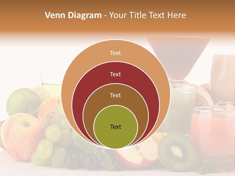 Grape Banana Detox PowerPoint Template