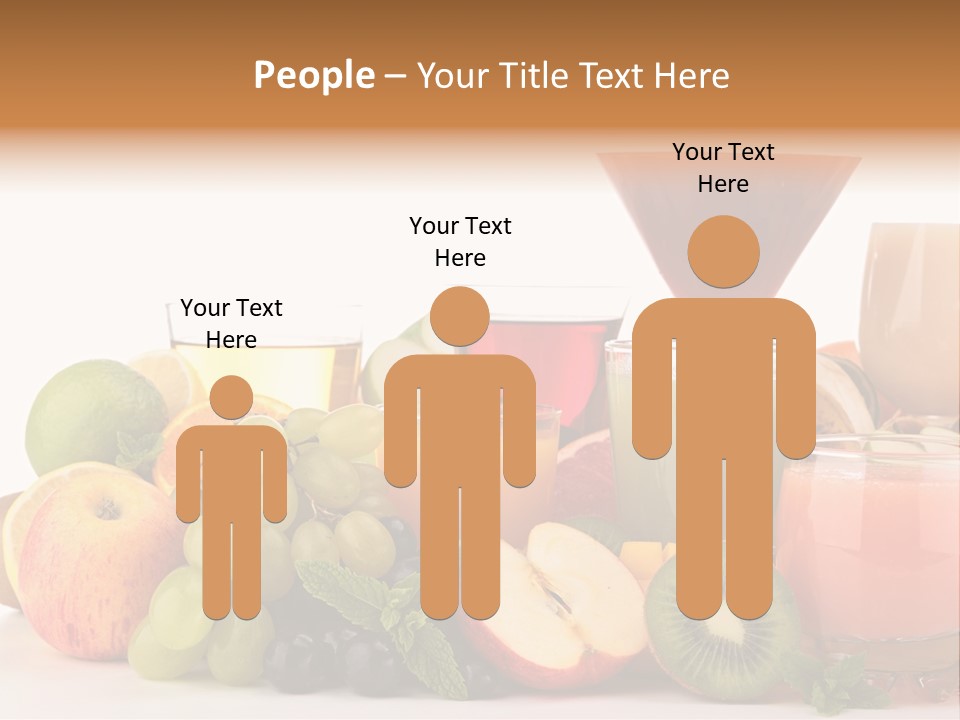 Grape Banana Detox PowerPoint Template