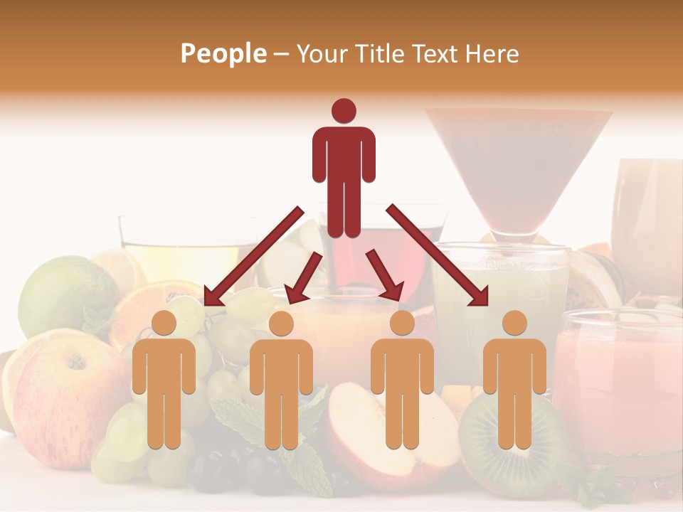 Grape Banana Detox PowerPoint Template
