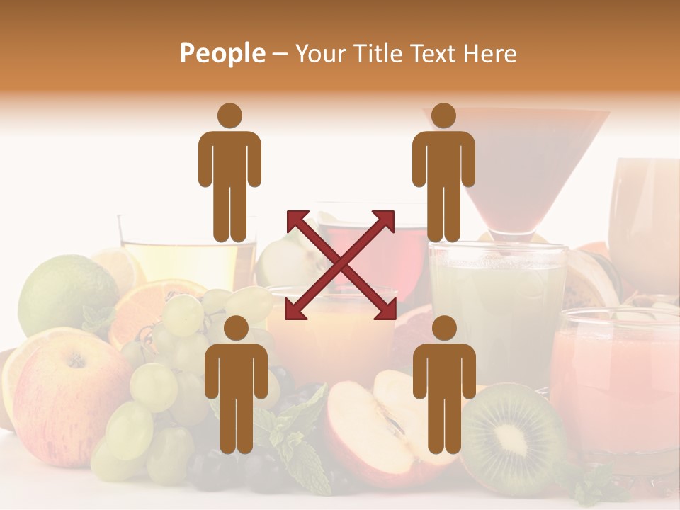 Grape Banana Detox PowerPoint Template