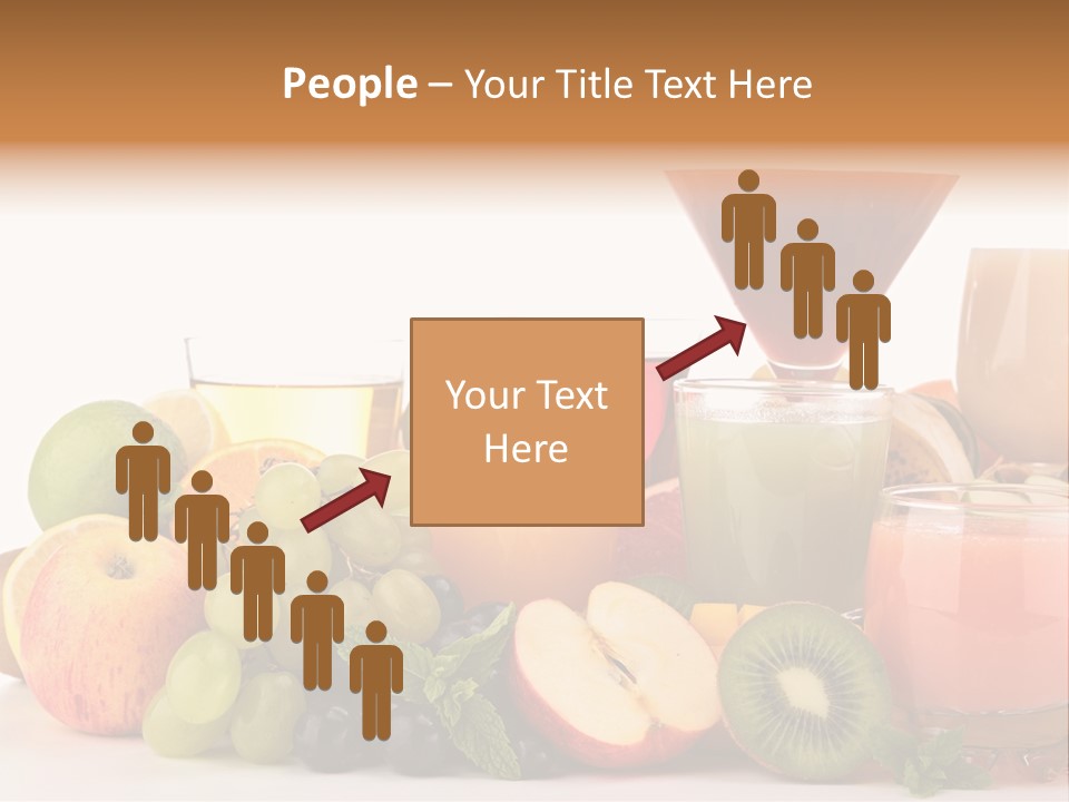 Grape Banana Detox PowerPoint Template