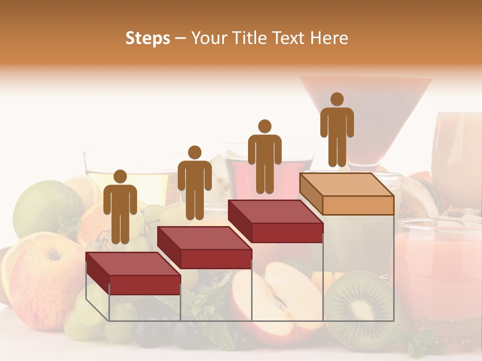 Grape Banana Detox PowerPoint Template