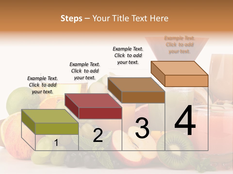 Grape Banana Detox PowerPoint Template