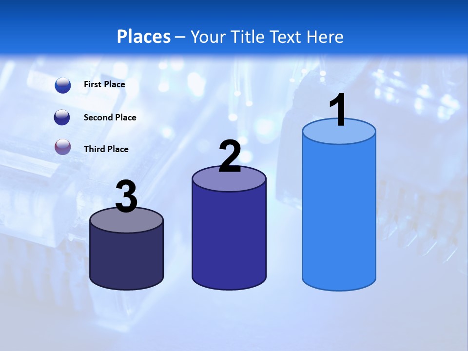 Hitech Connections Network PowerPoint Template