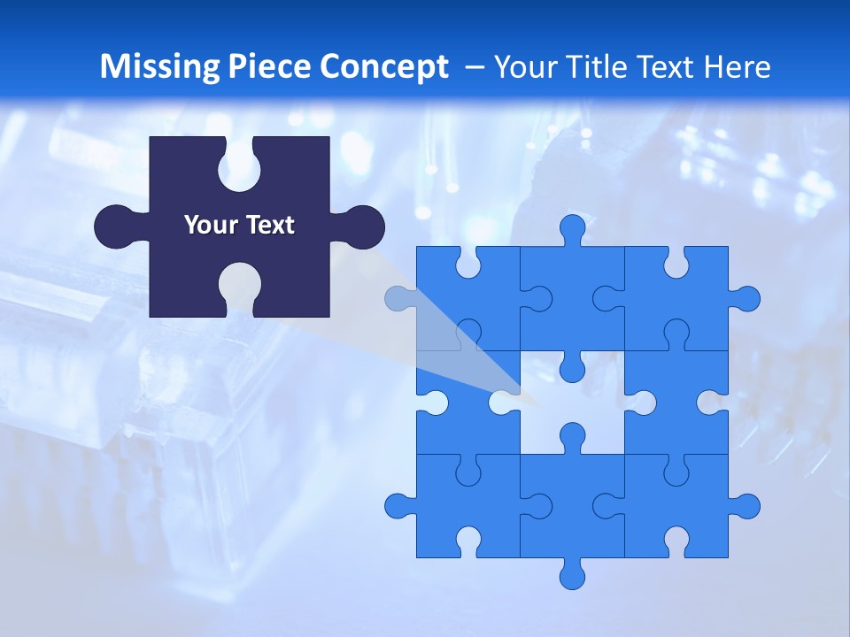 Hitech Connections Network PowerPoint Template