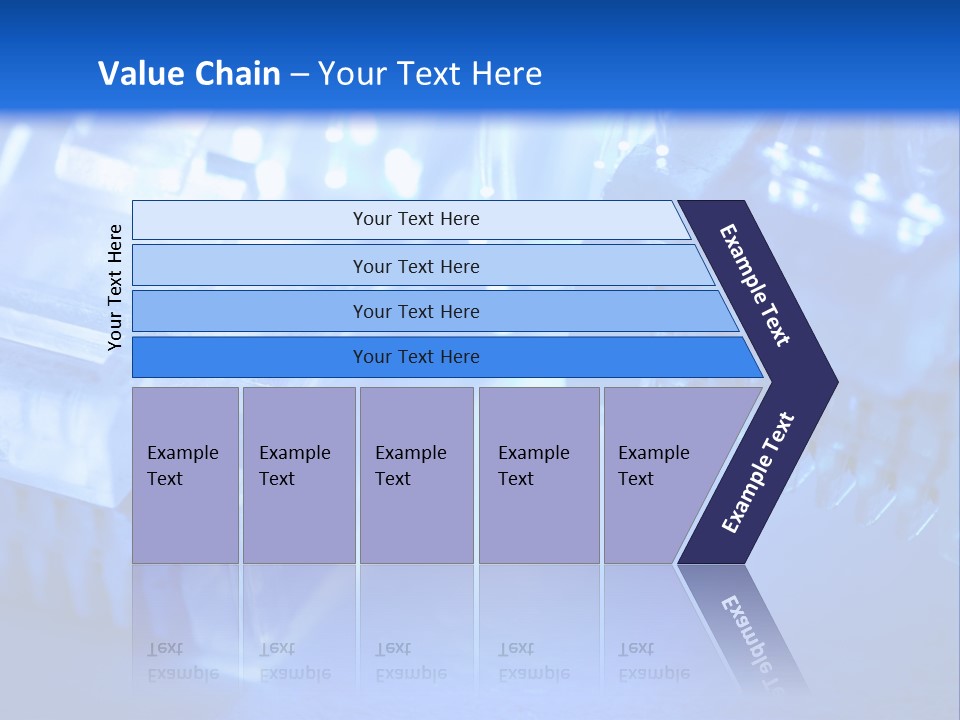 Hitech Connections Network PowerPoint Template