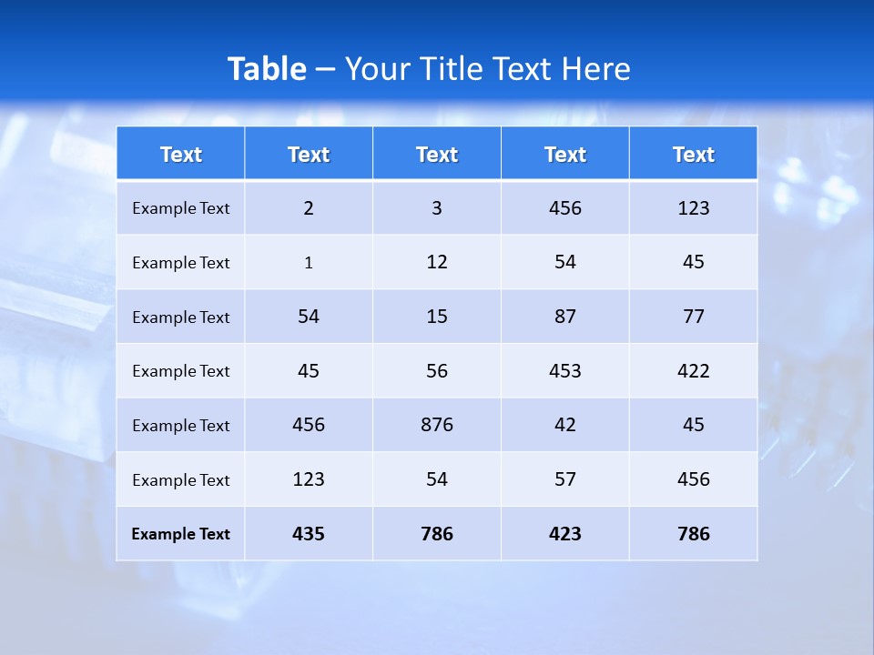Hitech Connections Network PowerPoint Template