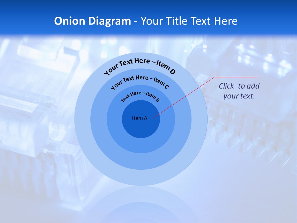Hitech Connections Network PowerPoint Template