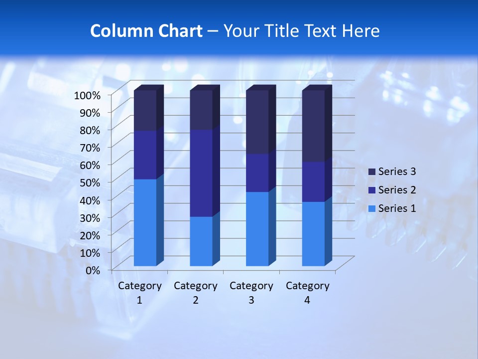 Hitech Connections Network PowerPoint Template