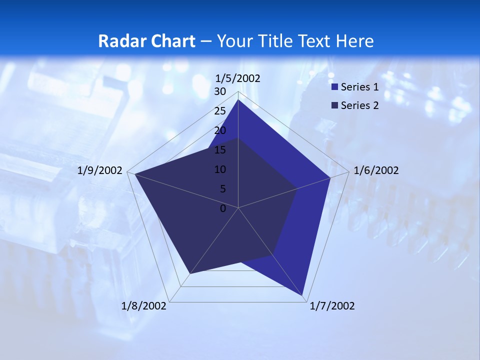 Hitech Connections Network PowerPoint Template