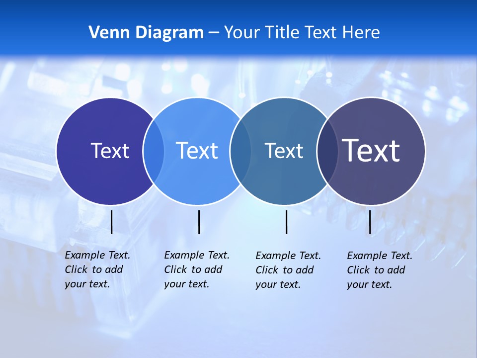 Hitech Connections Network PowerPoint Template