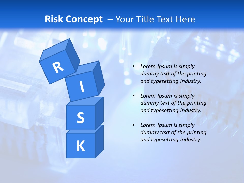 Hitech Connections Network PowerPoint Template