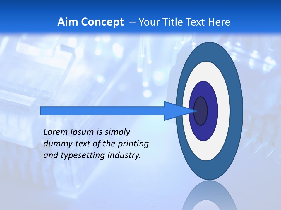 Hitech Connections Network PowerPoint Template