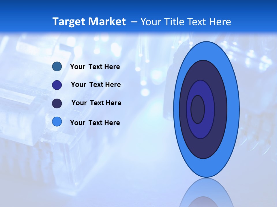 Hitech Connections Network PowerPoint Template