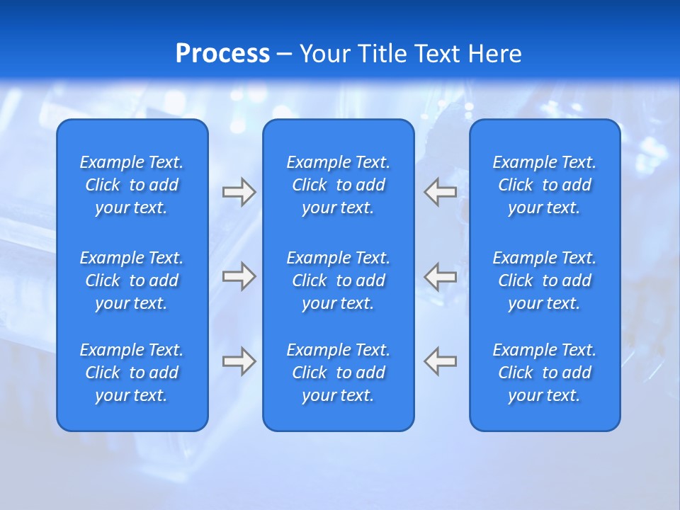 Hitech Connections Network PowerPoint Template