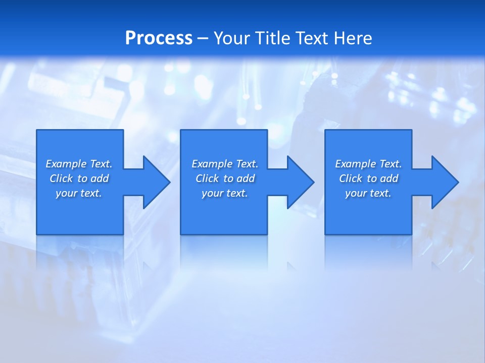 Hitech Connections Network PowerPoint Template