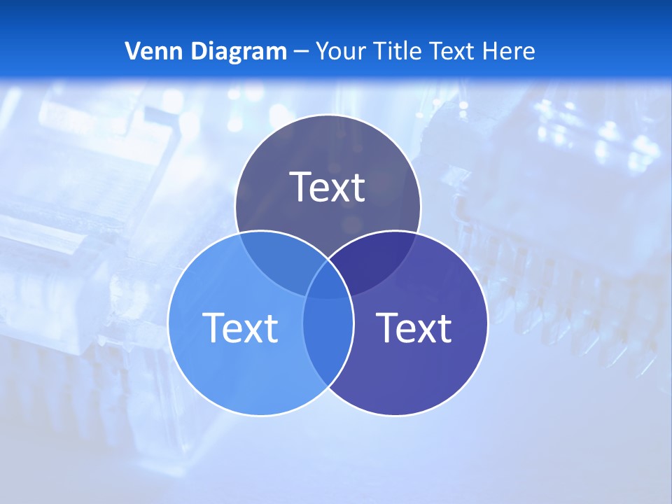 Hitech Connections Network PowerPoint Template