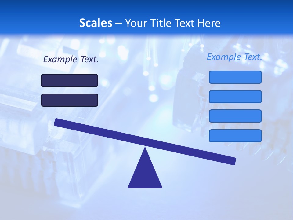 Hitech Connections Network PowerPoint Template