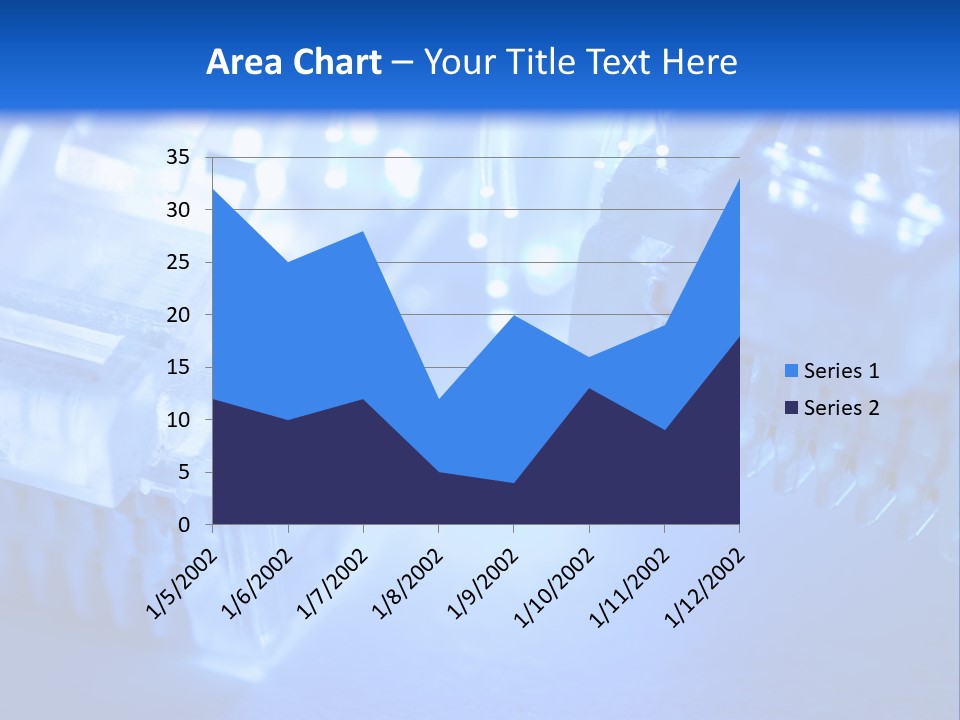 Hitech Connections Network PowerPoint Template
