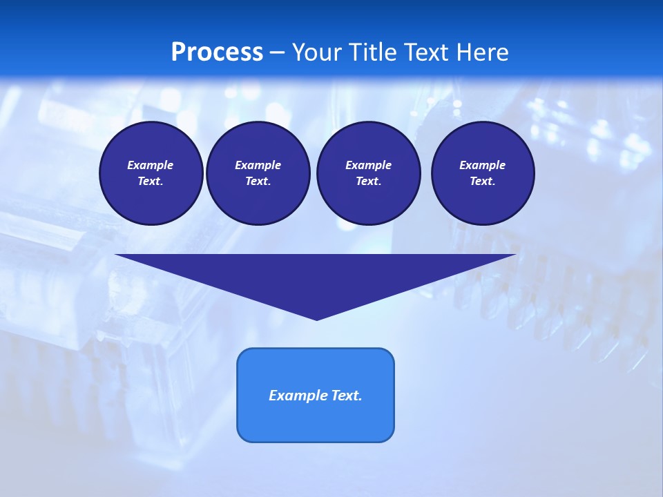 Hitech Connections Network PowerPoint Template