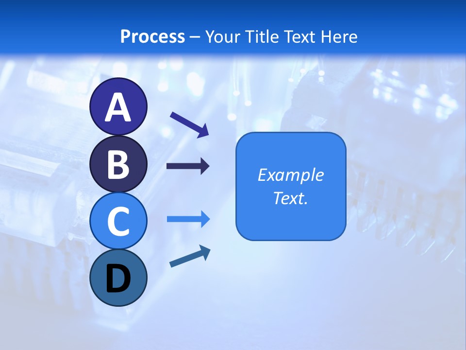 Hitech Connections Network PowerPoint Template