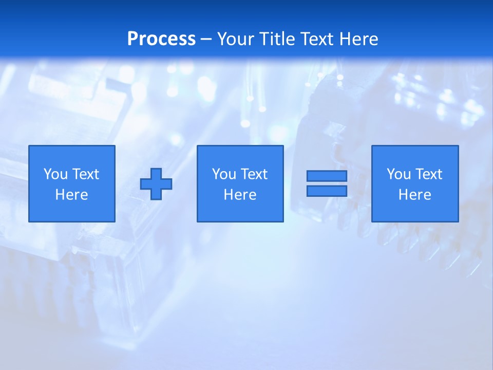 Hitech Connections Network PowerPoint Template