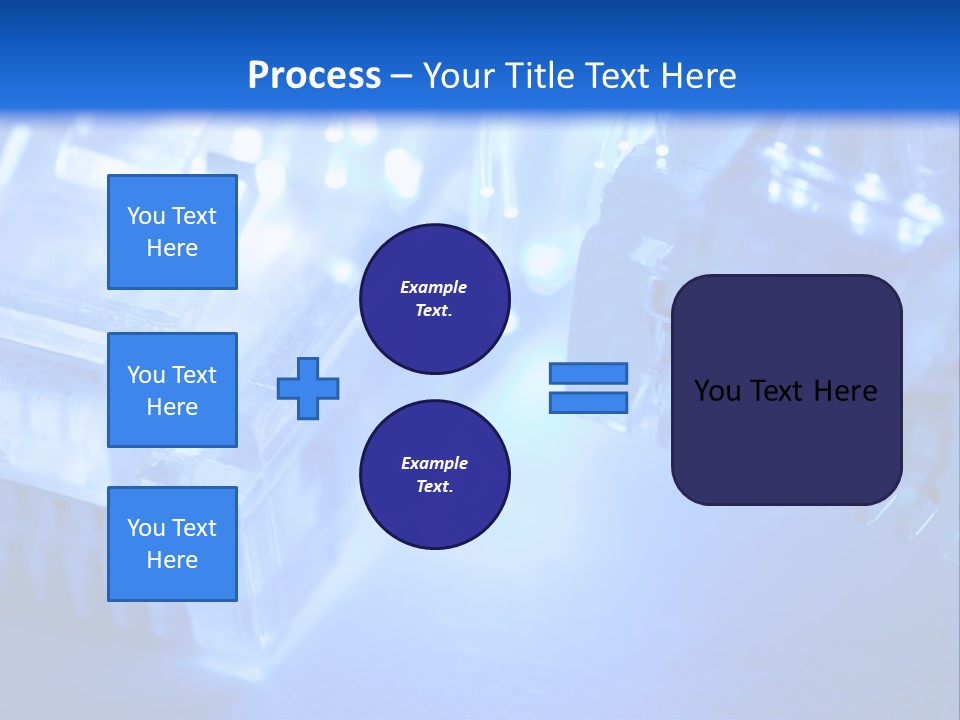 Hitech Connections Network PowerPoint Template