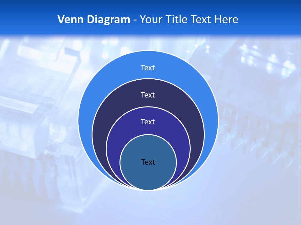 Hitech Connections Network PowerPoint Template